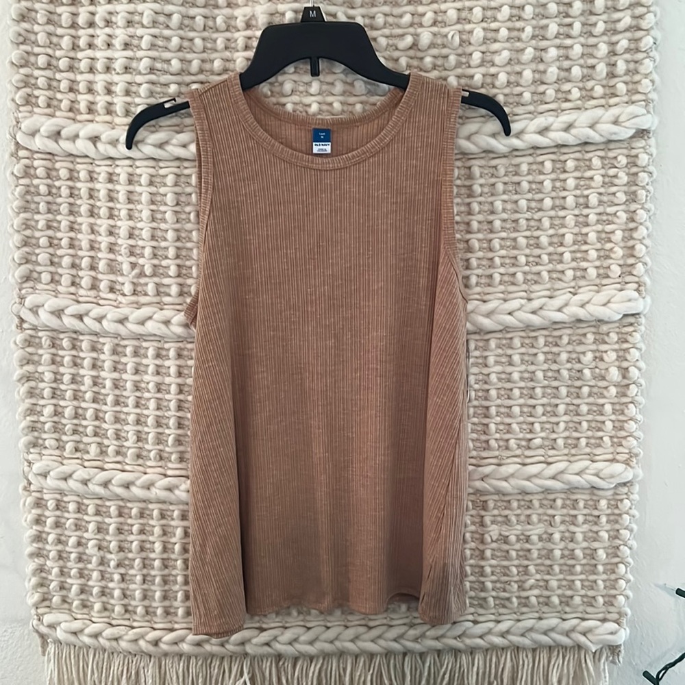 Old Navy Luxe Rib-Knit Swing Tank Top